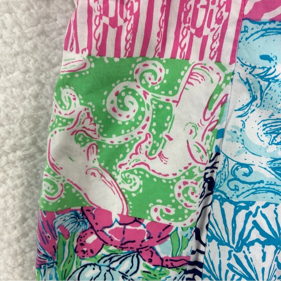 LILLY PULITZER Idi Shift Dress, Multi, Osterville Patch, Size 8 - Picture 3 of 11